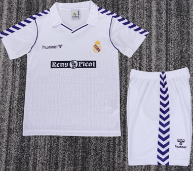 Real Madrid 1a Equipación 88/90 - NIÑOS